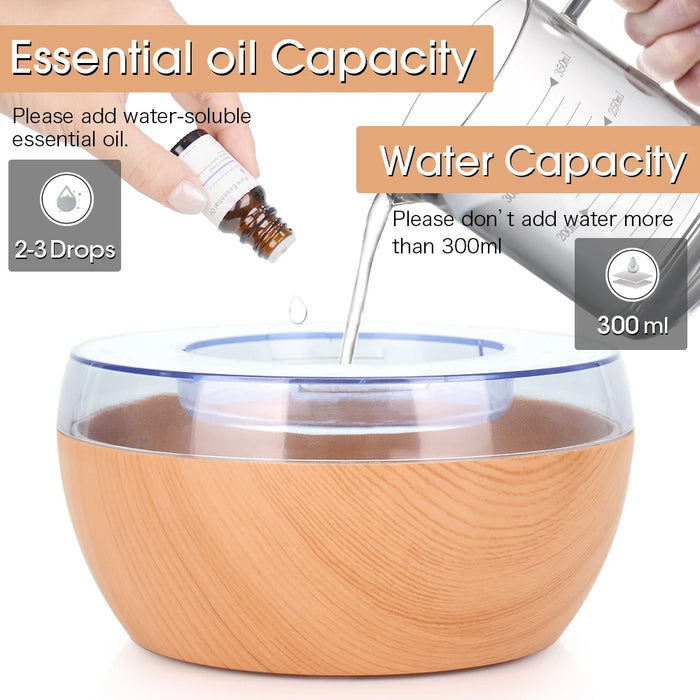 300ml USB Air Humidifier Electric Aroma Diffuser