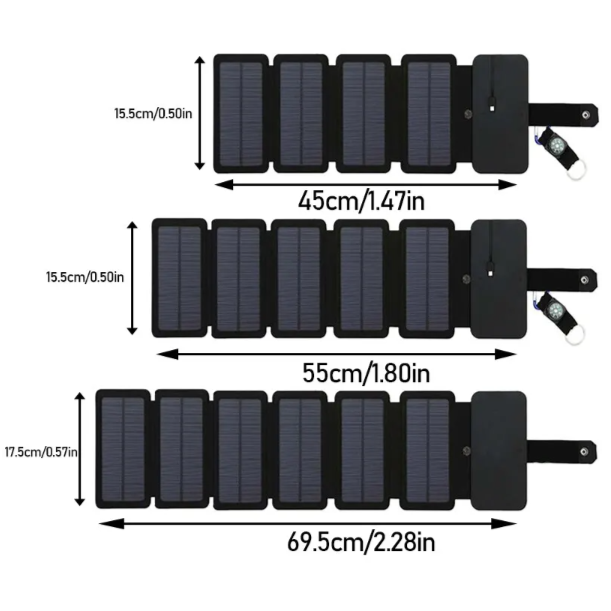 Outdoor Multifunctional Portable Solar Charging Panel