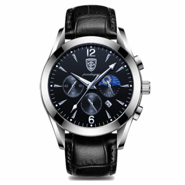 POEDAGAR 2021 Fashion New Men's Watch