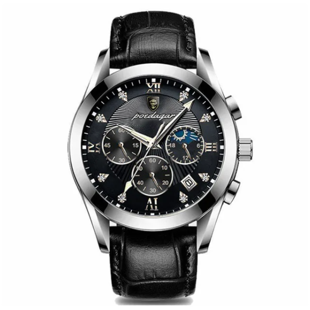 POEDAGAR 2021 Fashion New Men's Watch