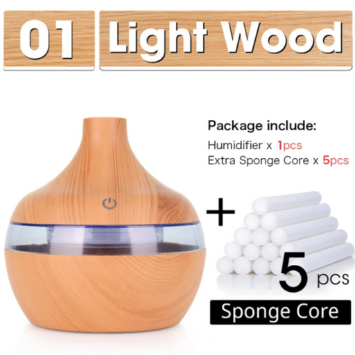 300ml USB Air Humidifier Electric Aroma Diffuser