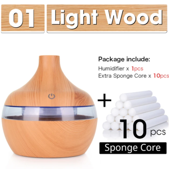 300ml USB Air Humidifier Electric Aroma Diffuser