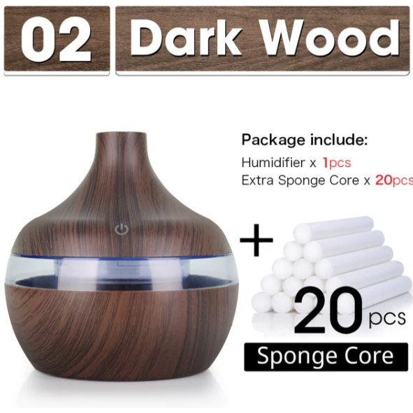 300ml USB Air Humidifier Electric Aroma Diffuser