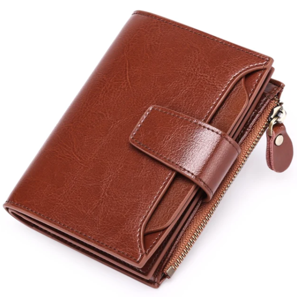 SENDEFN Casual Women Genuine Leather Wallet