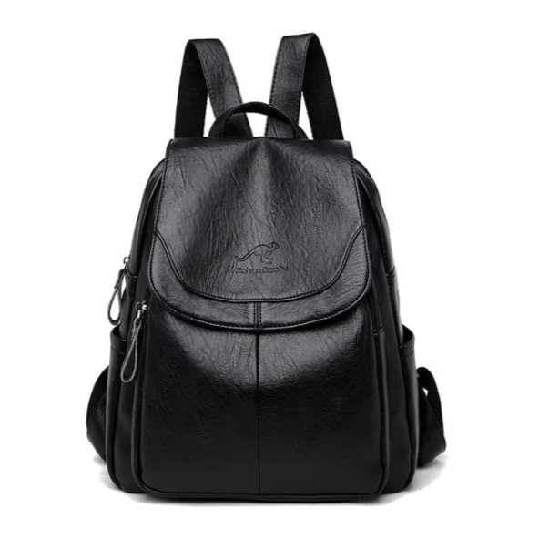 10 Color Women Soft Leather Backpacks