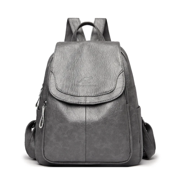 10 Color Women Soft Leather Backpacks