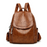 10 Color Women Soft Leather Backpacks