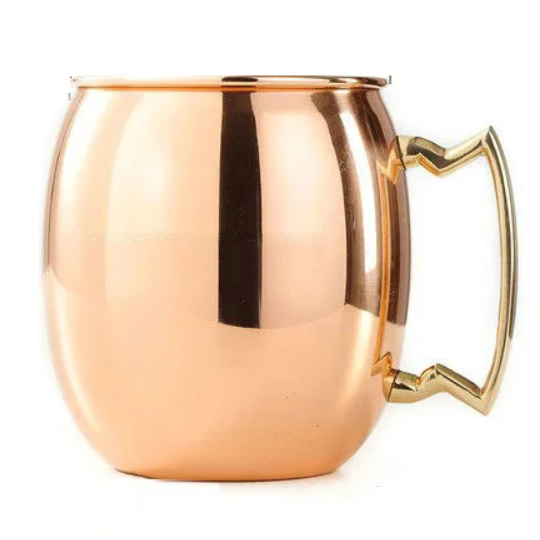 Hammered Copper Plated Stainless Steel Copper Mug