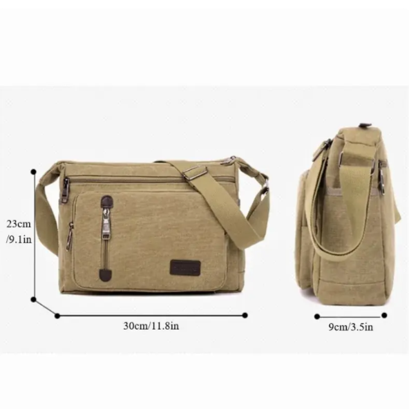 Canvas Shoulder Bag