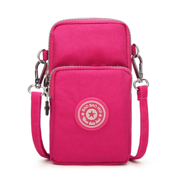 Small Shoulder Bag Nylon Women's Mobile Phone Bag