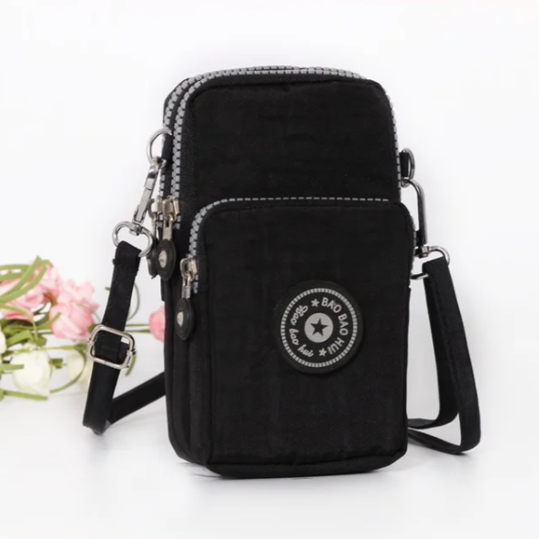 Small Shoulder Bag Nylon Women's Mobile Phone Bag