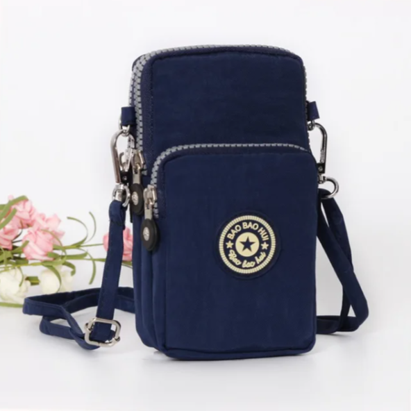 Small Shoulder Bag Nylon Women's Mobile Phone Bag