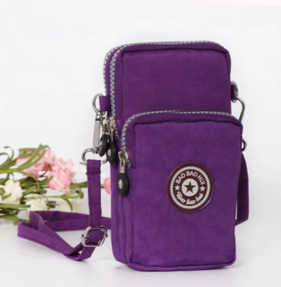 Small Shoulder Bag Nylon Women's Mobile Phone Bag