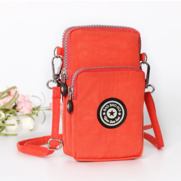 Small Shoulder Bag Nylon Women's Mobile Phone Bag