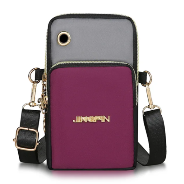 Small Shoulder Bag Nylon Women's Mobile Phone Bag