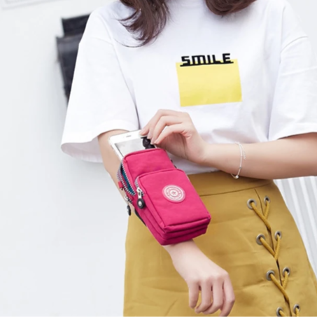 Small Shoulder Bag Nylon Women's Mobile Phone Bag