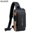 Men's Multifunction Anti-theft USB Shoulder Bag