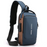 Men's Multifunction Anti-theft USB Shoulder Bag