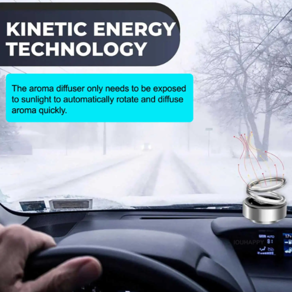 Portable Kinetic Mini Car Air Freshener