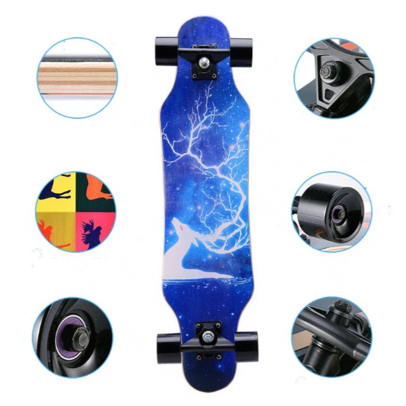 79cm/31" Beginner Skateboard Longboard