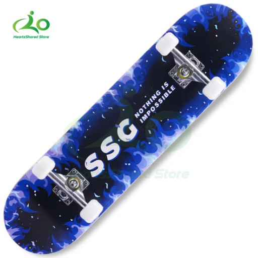 31-Inch Skateboard Complete Longboard