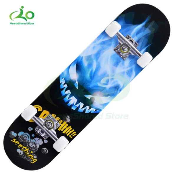 31-Inch Skateboard Complete Longboard