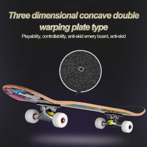 31-Inch Skateboard Complete Longboard