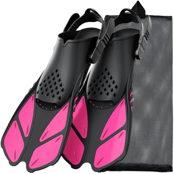 Snorkel Fins with Adjustable Buckles