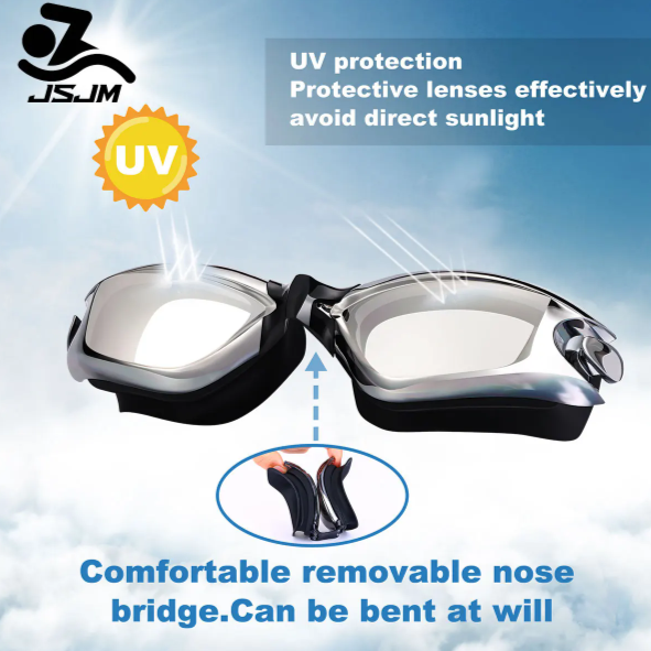 JSJM New Professional Adult Swimming Goggles