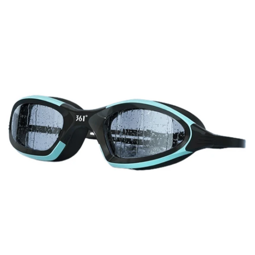 Professional Swimming Goggles and Silicon Swimming Cap Set