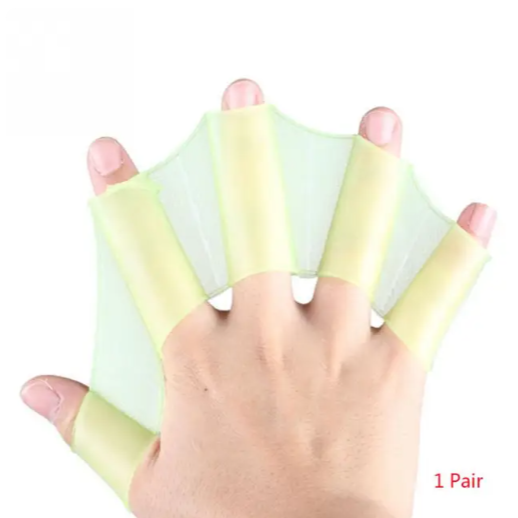 Unisex Frog Type Silicone Girdles Swimming Hand Fins