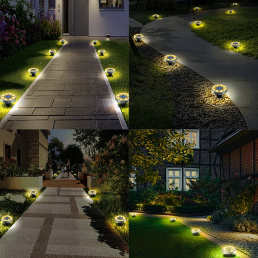 Solar Powered Ground Lights