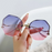 2023 Luxury Round Gradient Sunglasses for Women