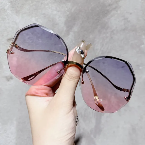 2023 Luxury Round Gradient Sunglasses for Women