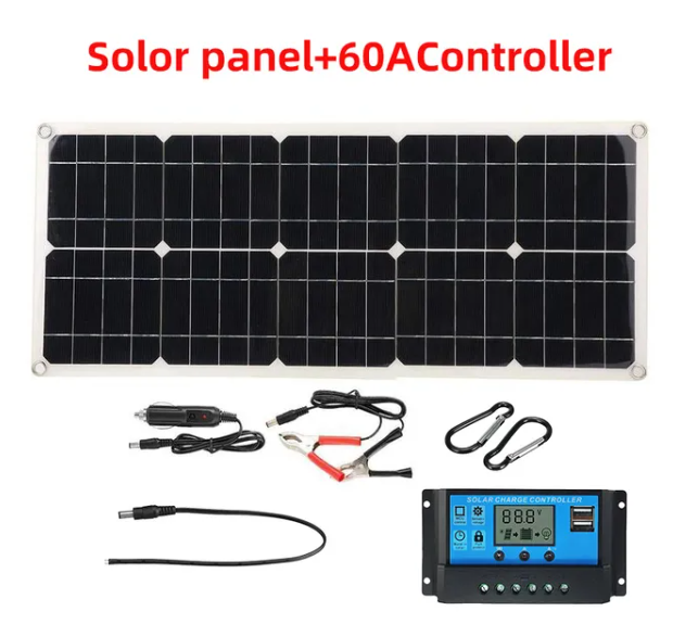 1200W 18V Portable Solar Panel Power Bank