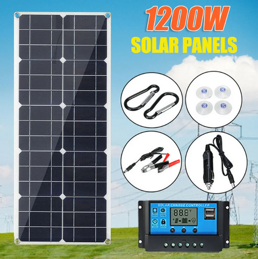 1200W 18V Portable Solar Panel Power Bank