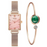 Gaiety Brand Women's Fashion Square Quartz Watch