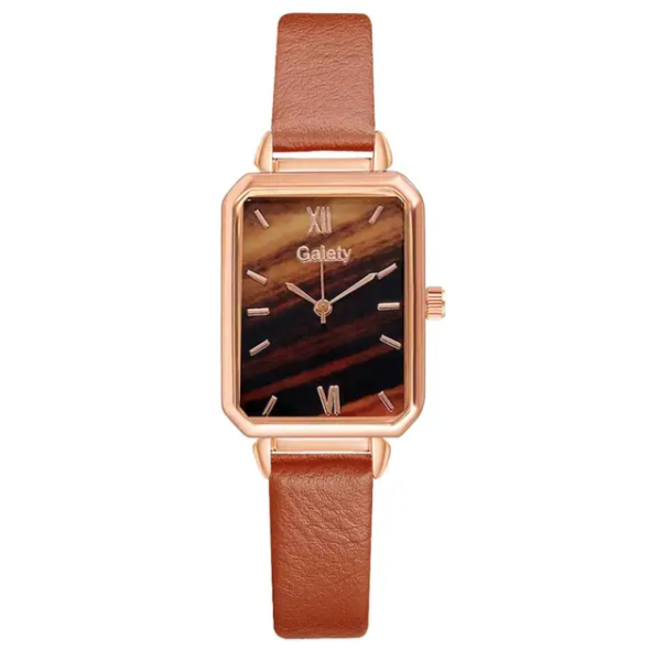 Gaiety Brand Women's Fashion Square Quartz Watch