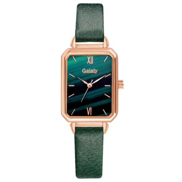 Gaiety Brand Women's Fashion Square Quartz Watch