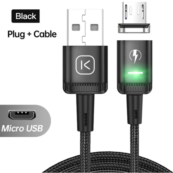 KUULAA LED Magnetic USB Cable 9 (Lenght 0.5m)