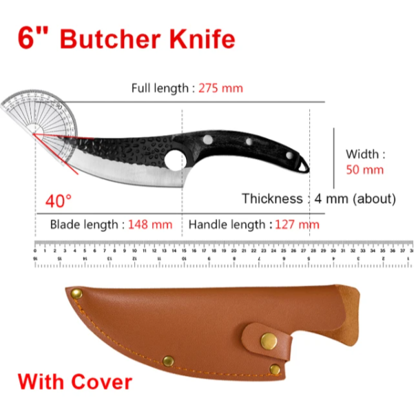 Forged Butcher Knife