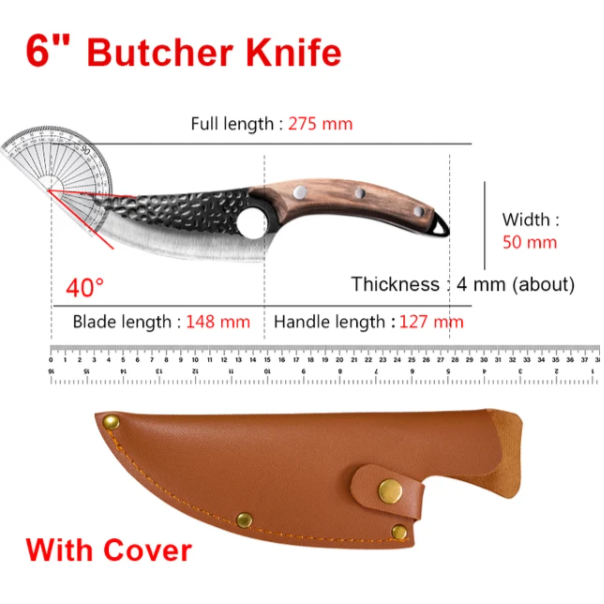 Forged Butcher Knife