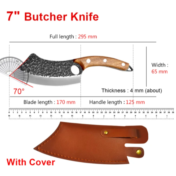 Forged Butcher Knife