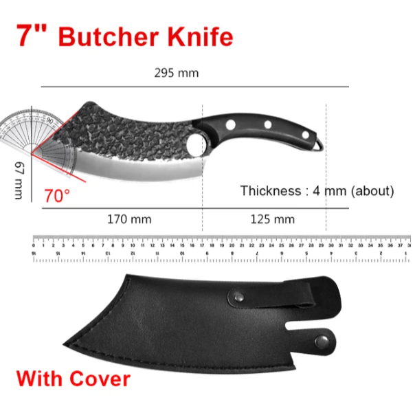 Forged Butcher Knife