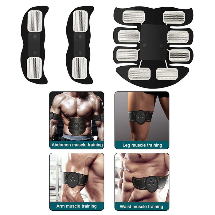 Wireless EMS Abdominal Muscle Stimulator and Fitness Massager