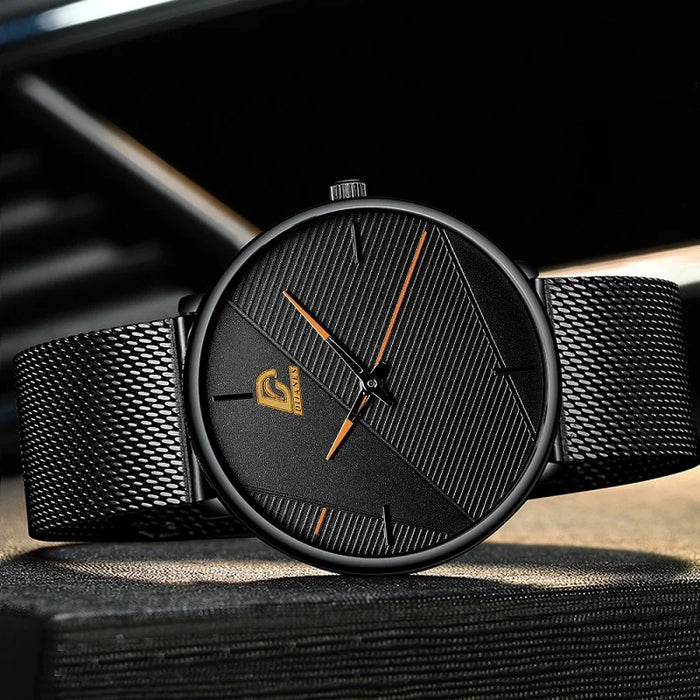 2023 Minimalist Men's Fashion Ultra-thin Watch