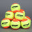 12 pcs OPTUM BT-TOUR Pressure Beach Tennis Balls with Mesh Shoulder Bag