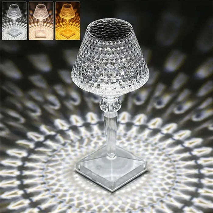 1 pcs Crystal Table Lamp