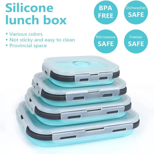 Silicone Collapsible Lunch Box