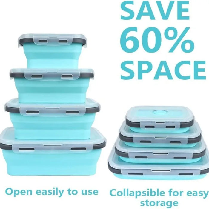 Silicone Collapsible Lunch Box